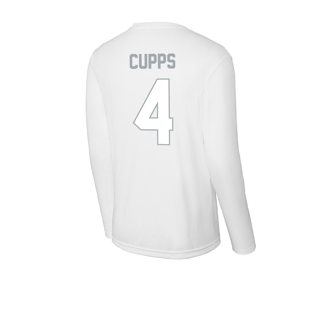 Ohio State - NCAA Men's Basketball : Gabe Cupps - Activewear Long Sleeve T-Shirt-1