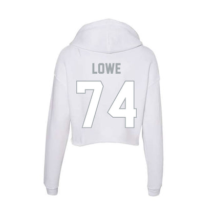 Ohio State - NCAA Football : Carter Lowe - Classic Shersey Women's Crop Fleece Hoodie-1