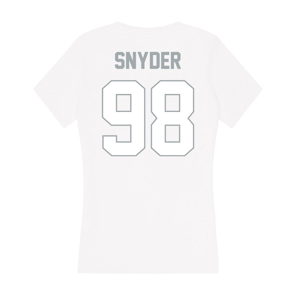 Ohio State - NCAA Football : Austin Snyder - Classic Shersey Women's V-Neck T-Shirt-1