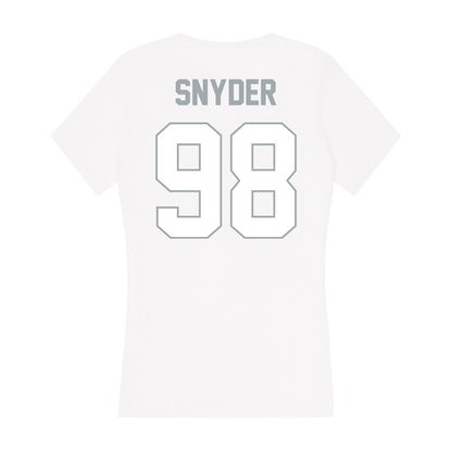 Ohio State - NCAA Football : Austin Snyder - Classic Shersey Women's V-Neck T-Shirt-1