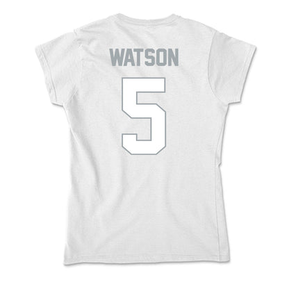 Ohio State - NCAA Women's Basketball : Ava Watson - Classic Shersey Soft Style Women’s T-Shirt-1