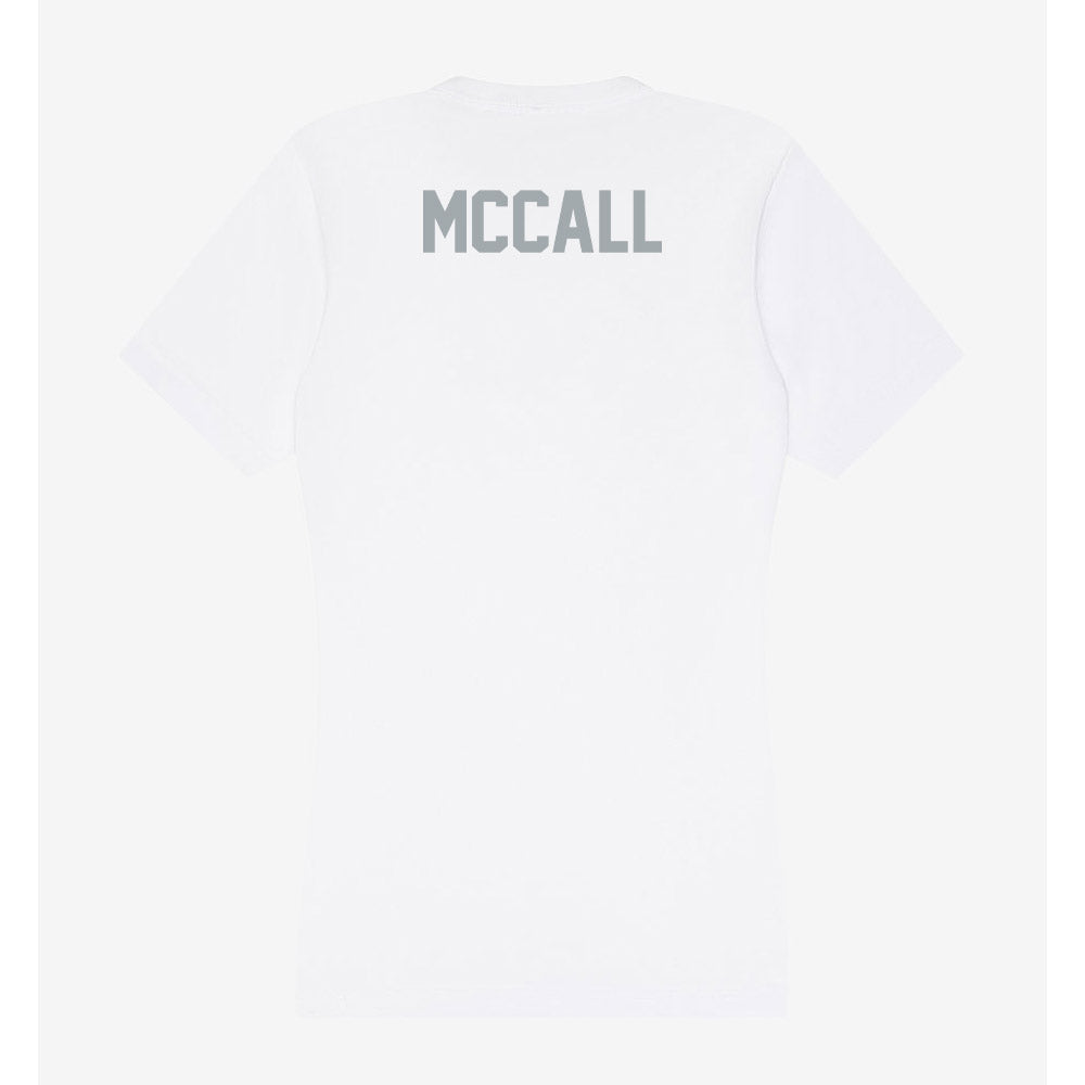 Ohio State - NCAA Women's Track & Field : Michaela McCall - Women's V-Neck T-Shirt-1