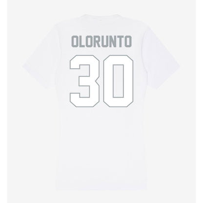 Ohio State - NCAA Men's Soccer : Justis Olorunto - Women's V-Neck T-Shirt-1