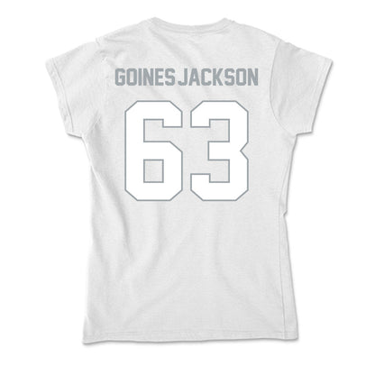 Ohio State - NCAA Football : Julian Goines-Jackson - Classic Shersey Soft Style Women’s T-Shirt-1