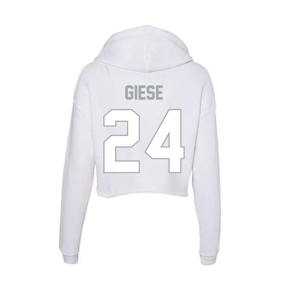 Ohio State - NCAA Baseball : Charlie Giese - Classic Shersey Women's Crop Fleece Hoodie-1