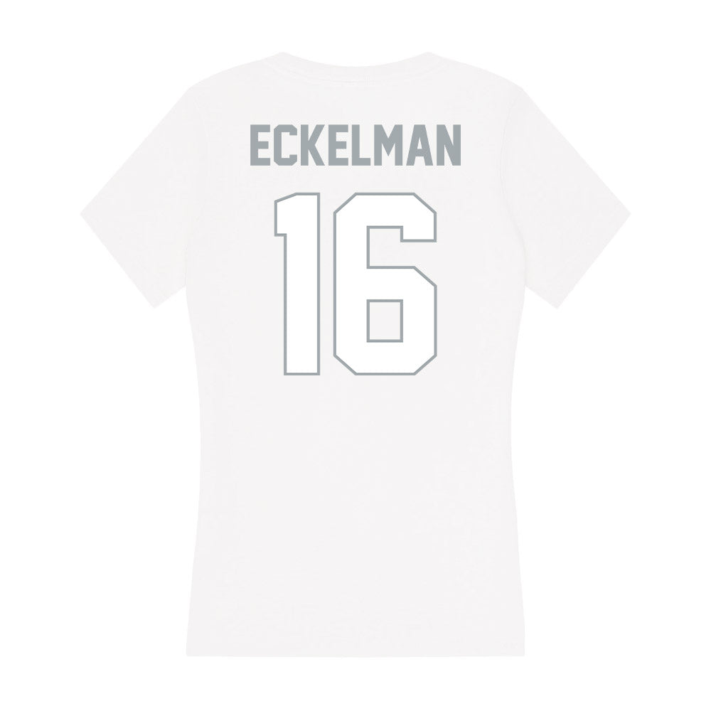 Ohio State - NCAA Baseball : mason eckelman - Classic Shersey Women's V-Neck T-Shirt-1