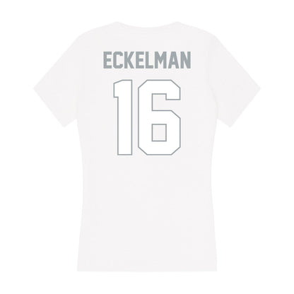 Ohio State - NCAA Baseball : mason eckelman - Classic Shersey Women's V-Neck T-Shirt-1