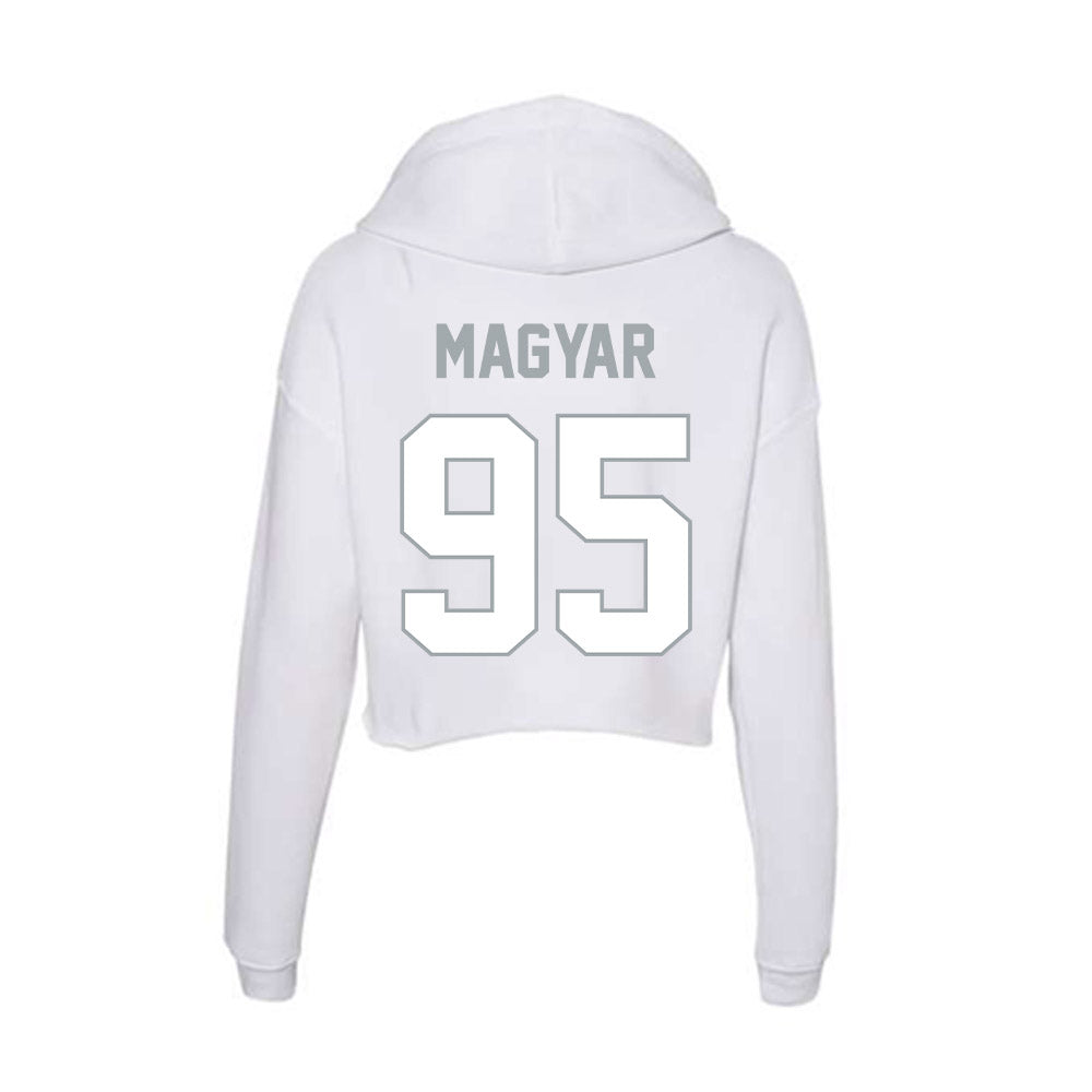 Ohio State - NCAA Football : Casey Magyar - Classic Shersey Women's Crop Fleece Hoodie-1