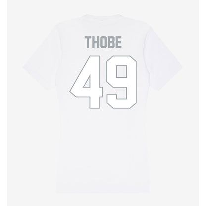 Ohio State - NCAA Football : Gavin Thobe - Women's V-Neck T-Shirt-1