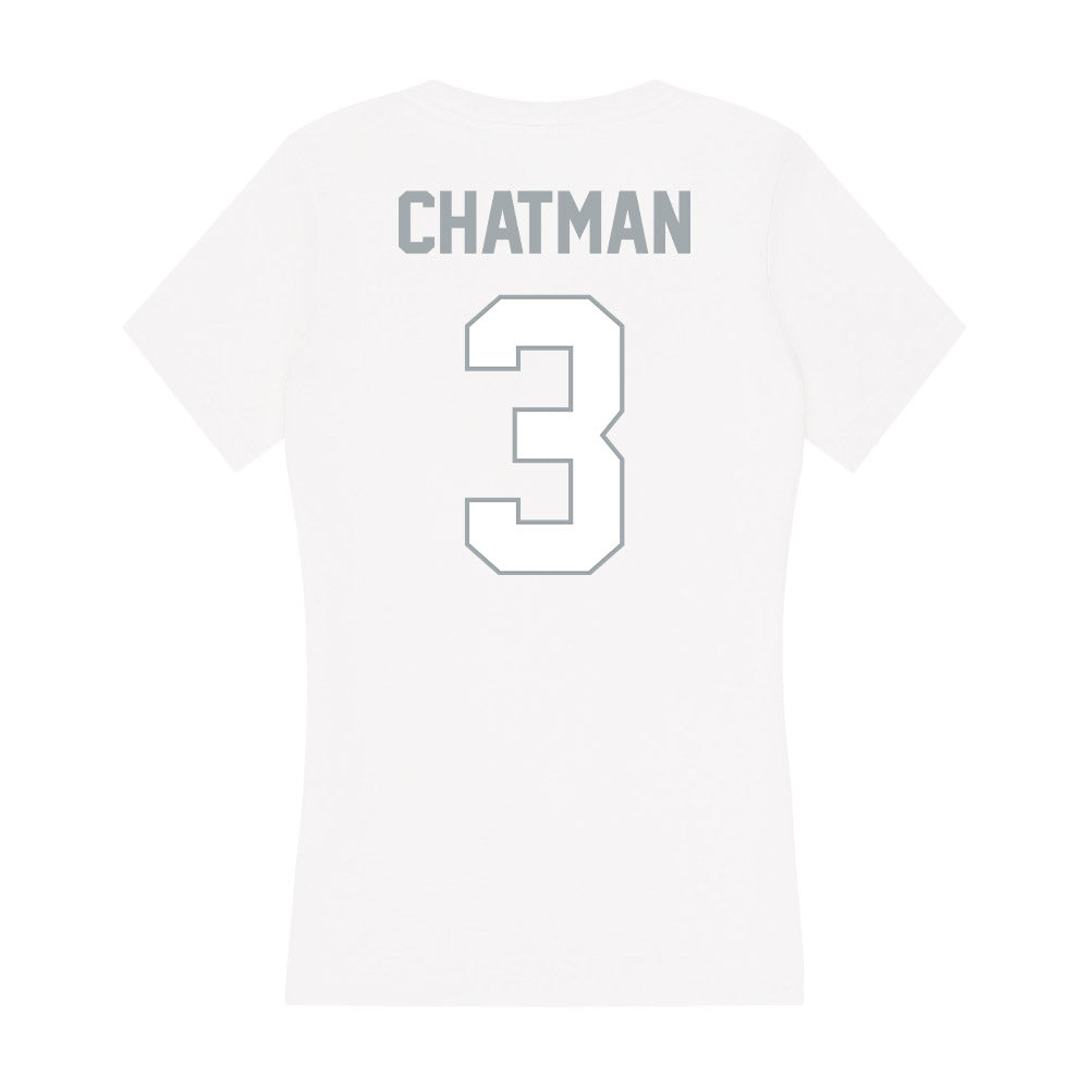 Ohio State - NCAA Men's Basketball : Taison Chatman - Classic Shersey Women's V-Neck T-Shirt-1