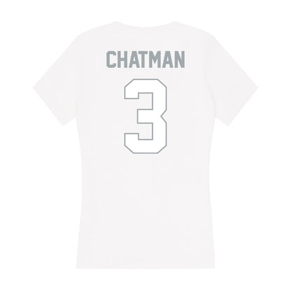 Ohio State - NCAA Men's Basketball : Taison Chatman - Classic Shersey Women's V-Neck T-Shirt-1