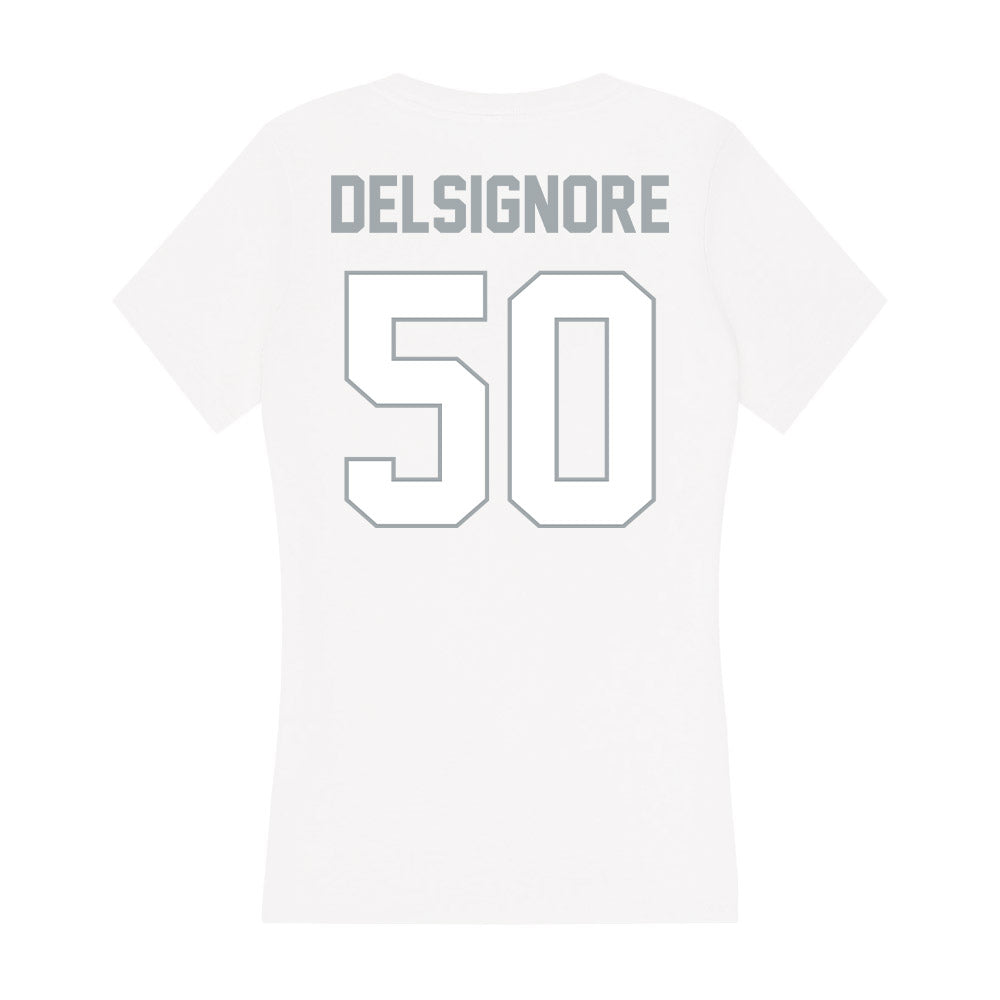 Ohio State - NCAA Football : Alec DelSignore - Classic Shersey Women's V-Neck T-Shirt-1