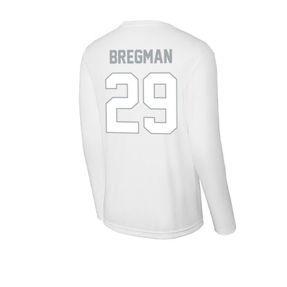 Ohio State - NCAA Men's Lacrosse : Mason Bregman - Classic Shersey Activewear Long Sleeve T-Shirt-1