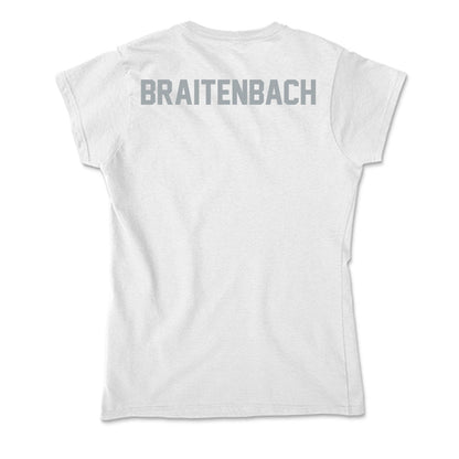 Ohio State - NCAA Men's Swimming & Diving : Ernest Braitenbach - Soft Style Women’s T-Shirt-1