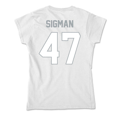 Ohio State - NCAA Baseball : Zakary Sigman - Soft Style Women’s T-Shirt-1