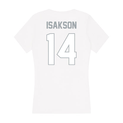 Ohio State - NCAA Women's Lacrosse : SK Isakson - Classic Shersey Women's V-Neck T-Shirt-1