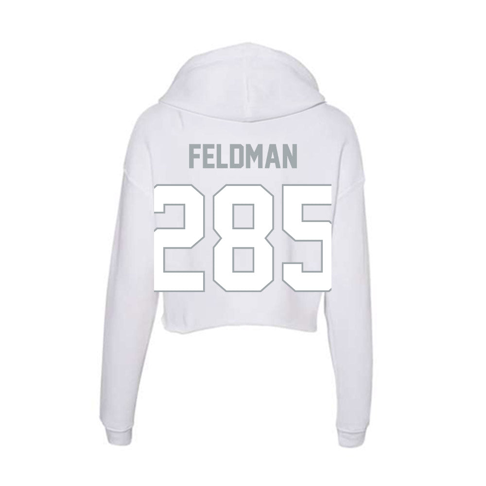 Ohio State - NCAA Wrestling : Nick Feldman - Classic Shersey Women's Crop Fleece Hoodie-1