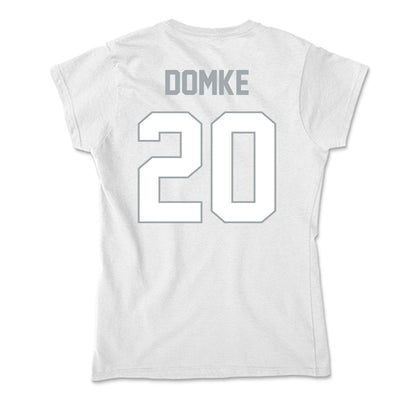 Ohio State - NCAA Baseball : Chris Domke - Soft Style Women’s T-Shirt-1