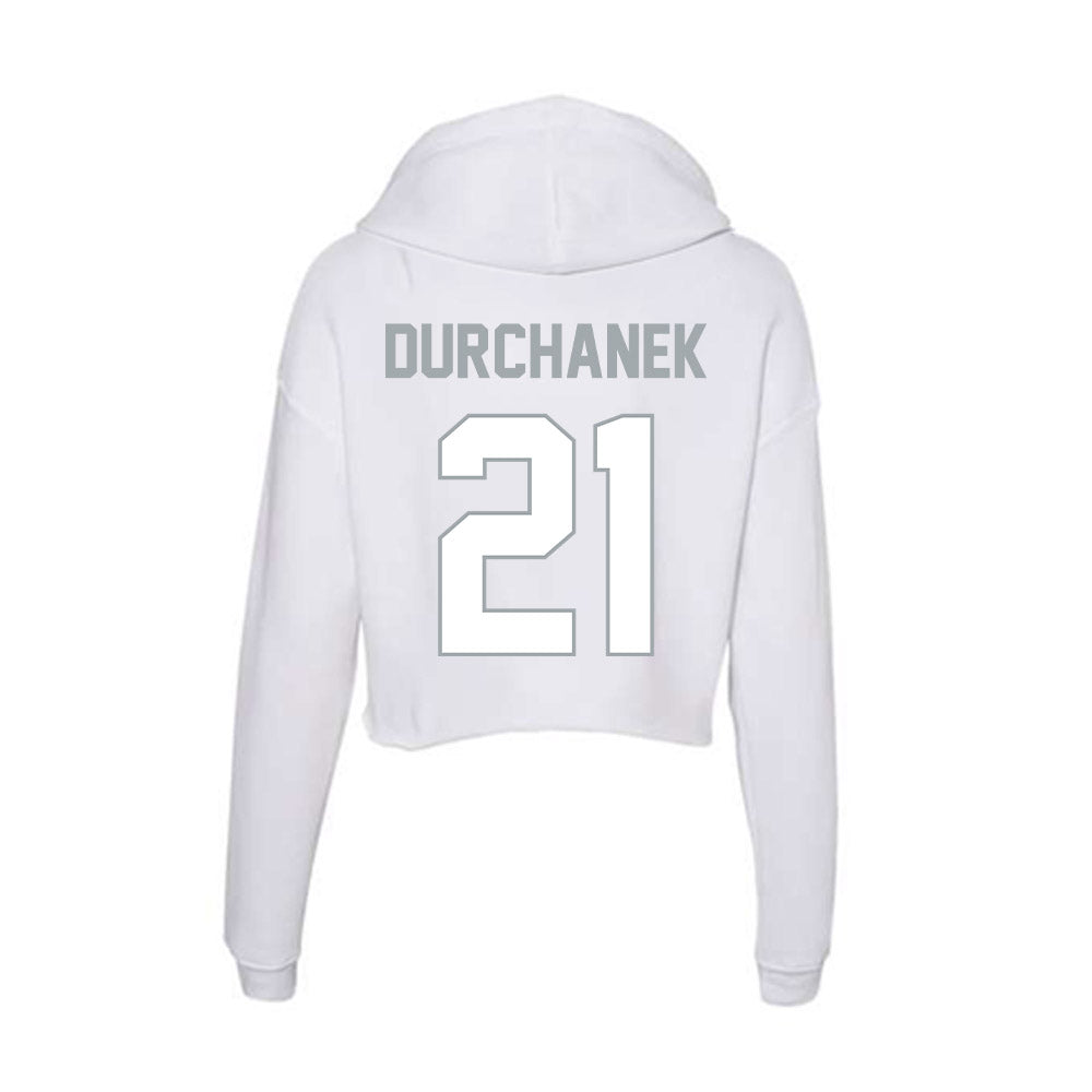 Ohio State - NCAA Women's Lacrosse : Caitlyn Durchanek - Classic Shersey Women's Crop Fleece Hoodie-1