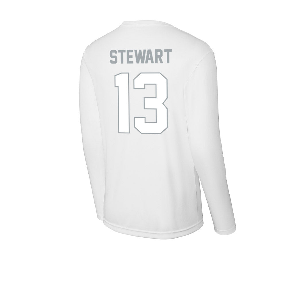 Ohio State - NCAA Men's Basketball : Sean Stewart - Classic Shersey Activewear Long Sleeve T-Shirt-1