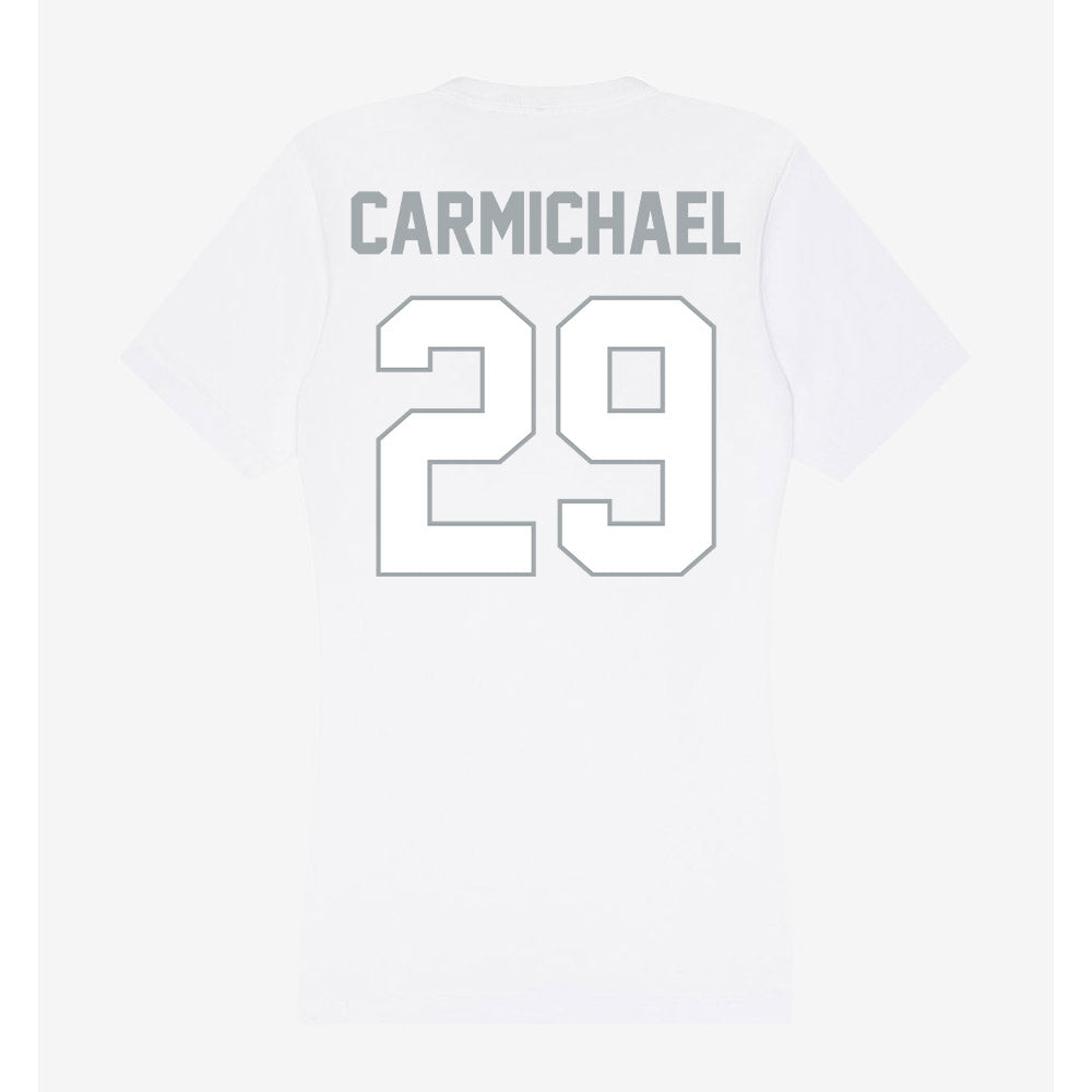 Ohio State - NCAA Women's Ice Hockey : Kassidy Carmichael - Women's V-Neck T-Shirt-1