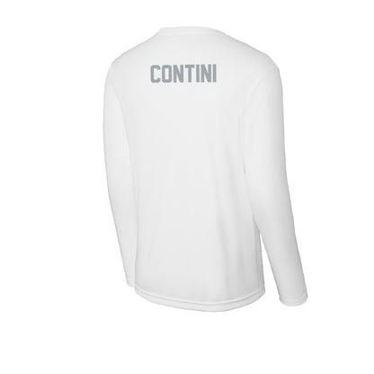 Ohio State - NCAA Men's Gymnastics : Peyton Contini - Activewear Long Sleeve T-Shirt-1