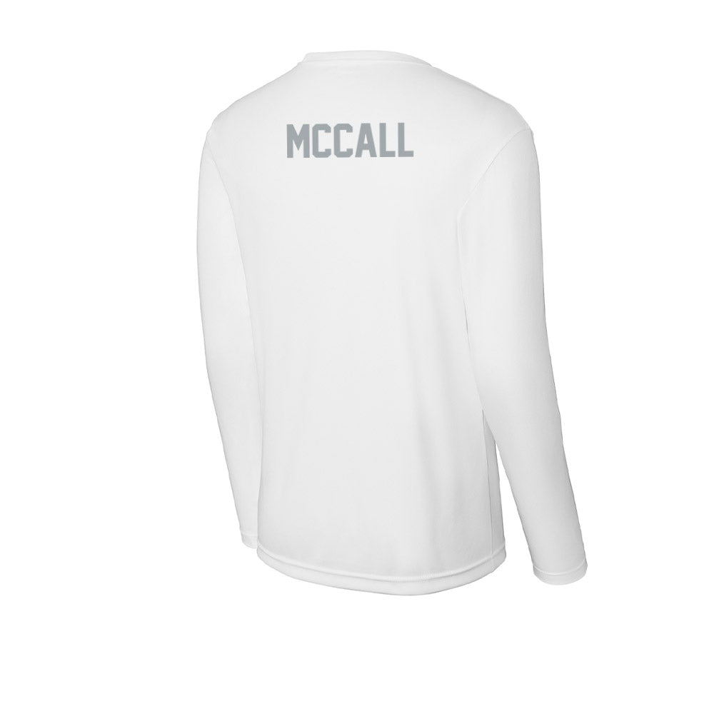 Ohio State - NCAA Women's Track & Field : Michaela McCall - Activewear Long Sleeve T-Shirt-1