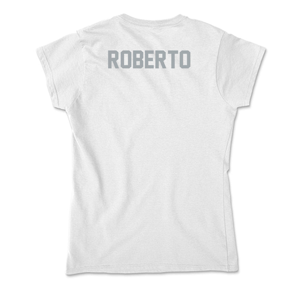 Ohio State - NCAA Men's Swimming & Diving : Dominic Roberto - Classic Shersey Soft Style Women’s T-Shirt-1