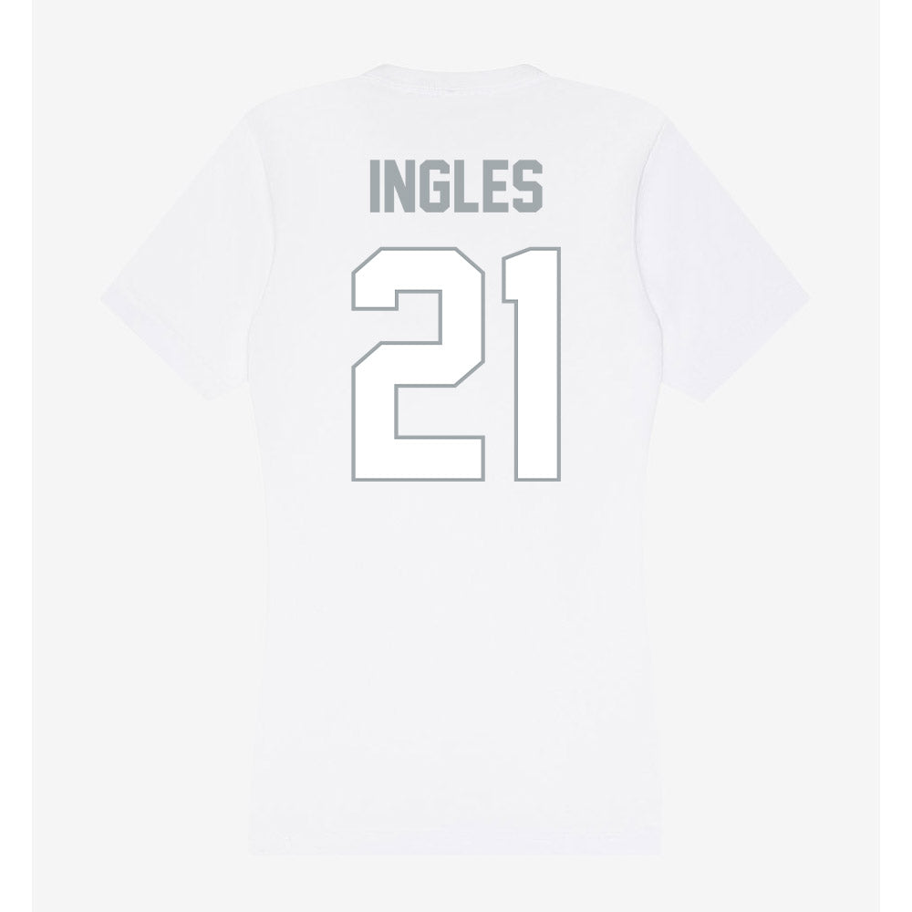 Ohio State - NCAA Men's Ice Hockey : Bryce Ingles - Women's V-Neck T-Shirt-1