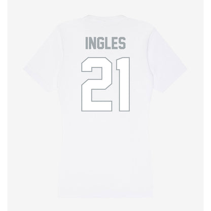 Ohio State - NCAA Men's Ice Hockey : Bryce Ingles - Women's V-Neck T-Shirt-1