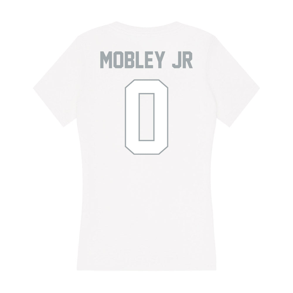 Ohio State - NCAA Men's Basketball : John Mobley Jr - Classic Shersey Women's V-Neck T-Shirt-1