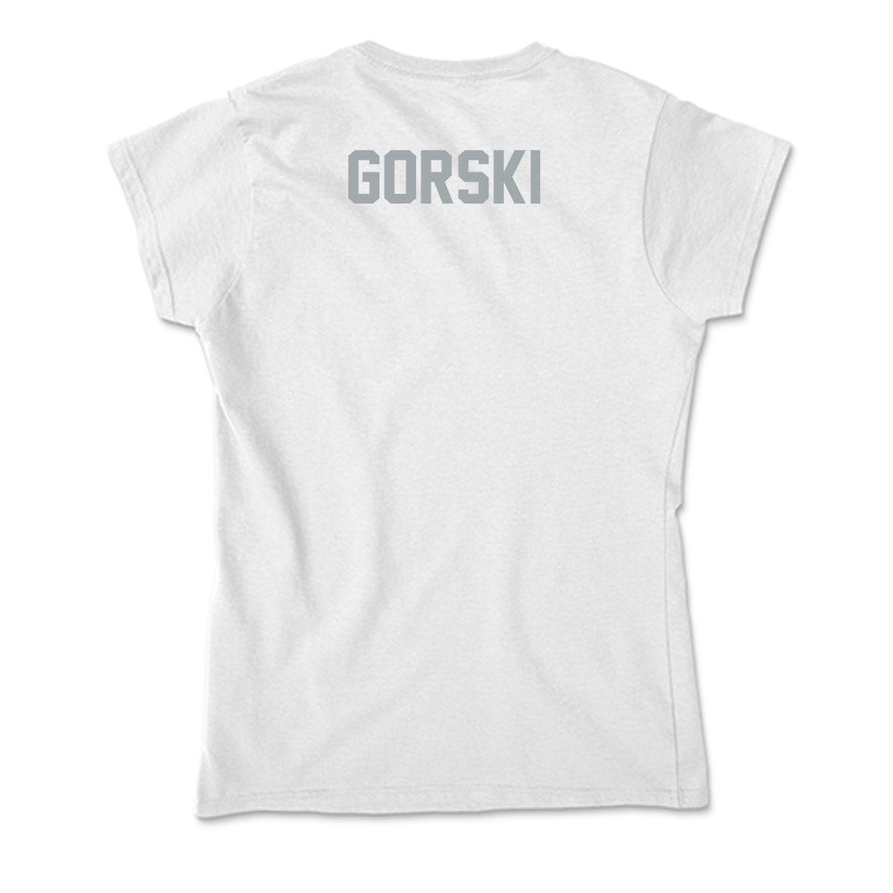 Ohio State - NCAA Men's Swimming & Diving : krystoph Gorski - Classic Shersey Soft Style Women’s T-Shirt-1