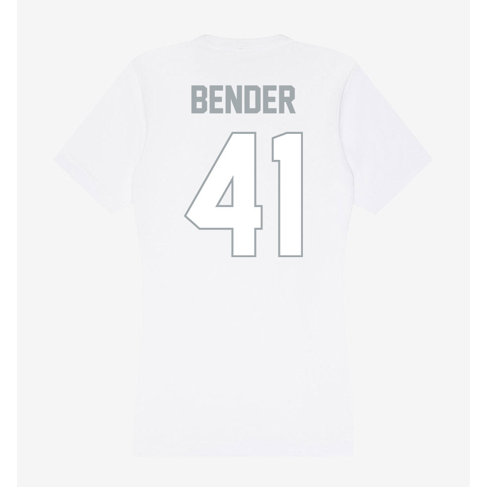 Ohio State - NCAA Women's Lacrosse : Sammie Bender - Women's V-Neck T-Shirt-1