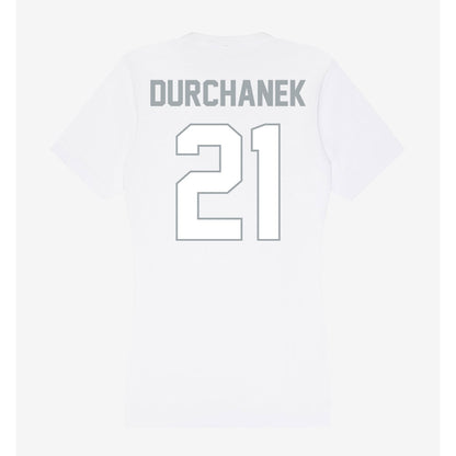 Ohio State - NCAA Women's Lacrosse : Caitlyn Durchanek - Classic Shersey Women's V-Neck T-Shirt-1