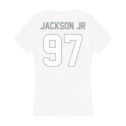 Ohio State - NCAA Football : Kenyatta Jackson Jr - Classic Shersey Women's V-Neck T-Shirt-1