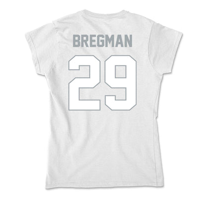 Ohio State - NCAA Men's Lacrosse : Mason Bregman - Classic Shersey Soft Style Women’s T-Shirt-1