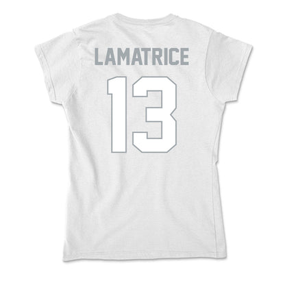 Ohio State - NCAA Men's Lacrosse : Angelo Lamatrice - Classic Shersey Soft Style Women’s T-Shirt-1