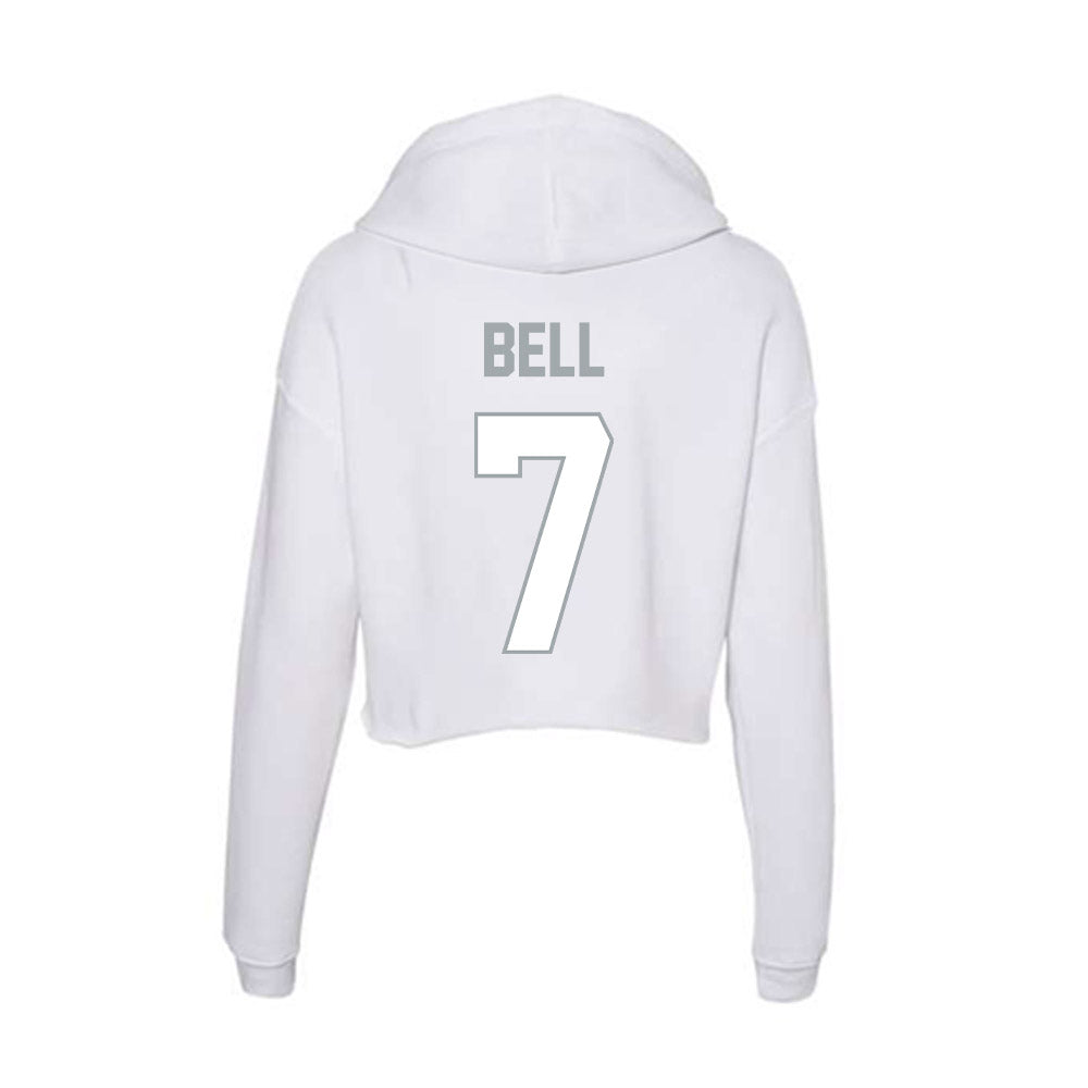 Ohio State - NCAA Football : Phillip Bell - Classic Shersey Women's Crop Fleece Hoodie-1