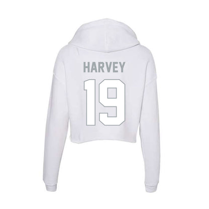 Ohio State - NCAA Baseball : Dane Harvey - Women's Crop Fleece Hoodie-1