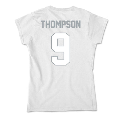 Ohio State - NCAA Men's Ice Hockey : Riley Thompson - Classic Shersey Soft Style Women’s T-Shirt-1