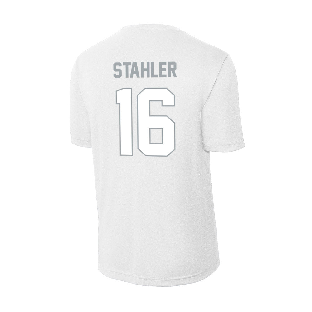 Ohio State - NCAA Women's Volleyball : Mia Stahler - Activewear T-Shirt-1