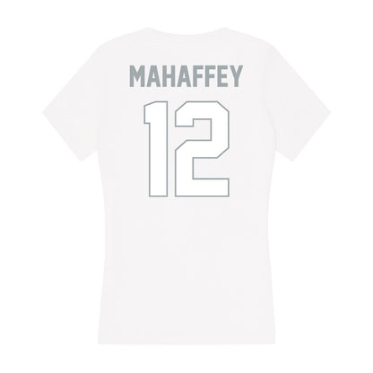 Ohio State - NCAA Men's Basketball : Evan Mahaffey - Classic Shersey Women's V-Neck T-Shirt-1