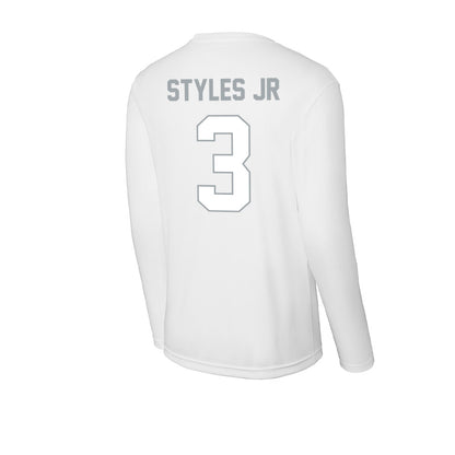 Ohio State - NCAA Football : Lorenzo Styles Jr - Classic Shersey Activewear Long Sleeve T-Shirt-1