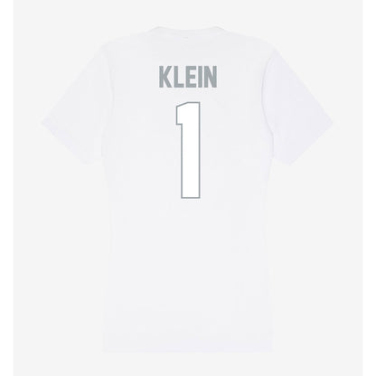 Ohio State - NCAA Women's Ice Hockey : Genny Klein - Women's V-Neck T-Shirt-1