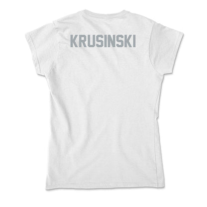 Ohio State - NCAA Women's Swimming & Diving : Annie Krusinski - Classic Shersey Soft Style Women’s T-Shirt-1