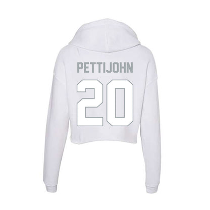 Ohio State - NCAA Football : Riley Pettijohn - Classic Shersey Women's Crop Fleece Hoodie-1