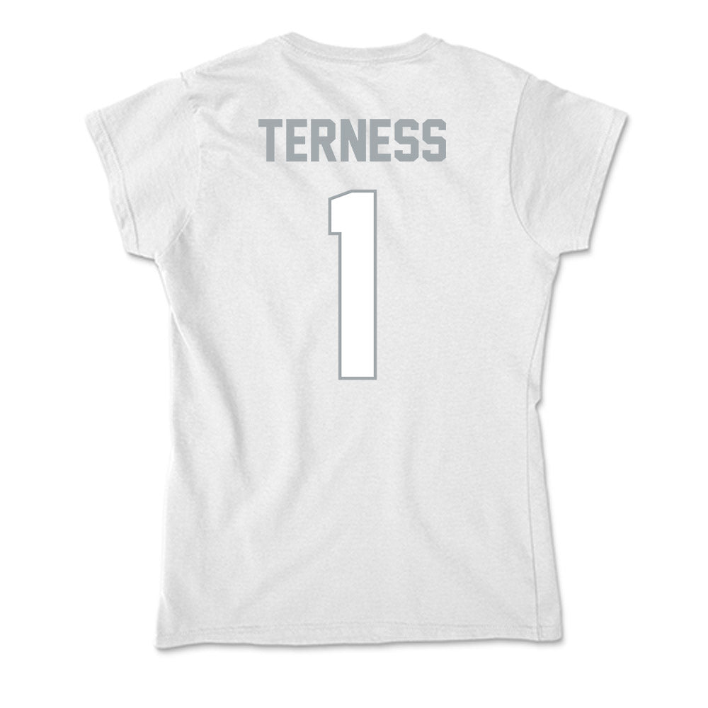 Ohio State - NCAA Men's Ice Hockey : Logan Terness - Classic Shersey Soft Style Women’s T-Shirt-1