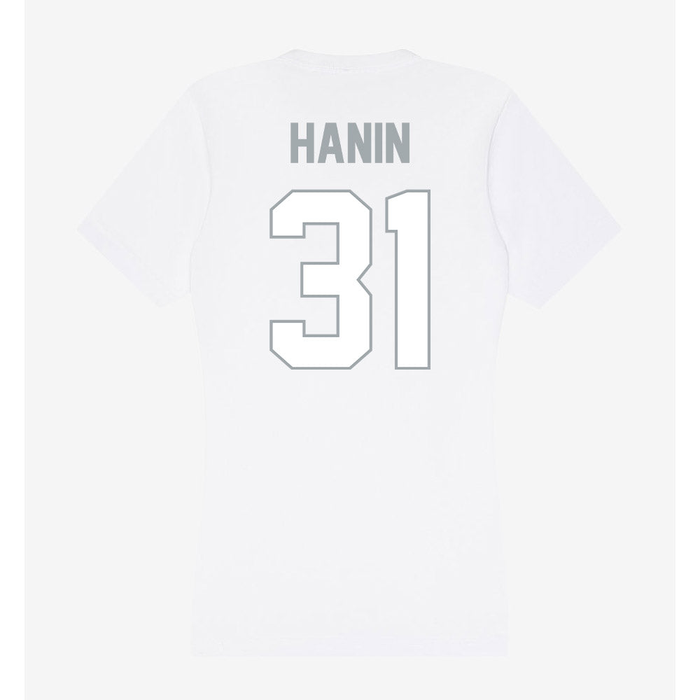 Ohio State - NCAA Men's Lacrosse : Ryder Hanin - Women's V-Neck T-Shirt-1