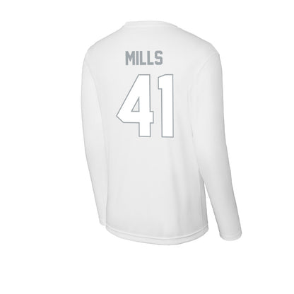 Ohio State - NCAA Football : Grant Mills - Activewear Long Sleeve T-Shirt-1