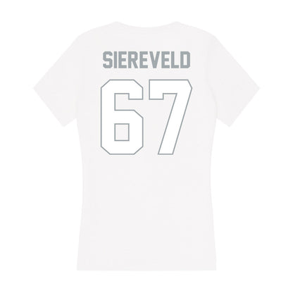 Ohio State - NCAA Football : Austin Siereveld - Classic Shersey Women's V-Neck T-Shirt-1